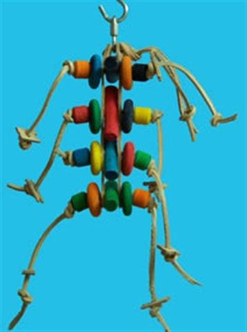Zoo-Max Caterpillar Bird Toy, 8"