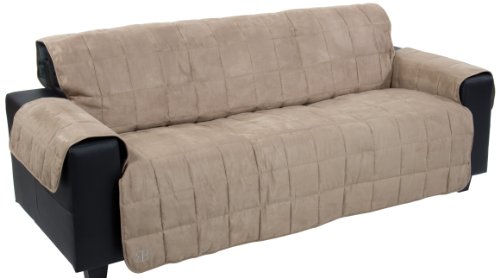 Petego BelsofÃ¡ Velvet Sofa Protector-Stone