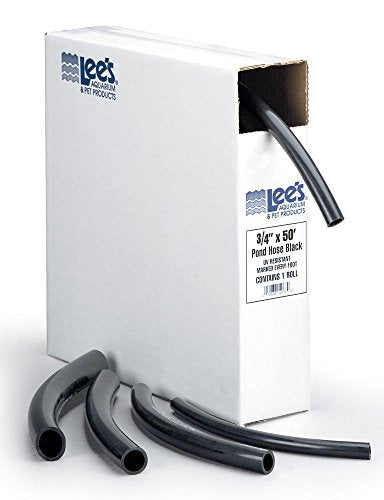 Lee's Flex Pond Tubing Black Slip-Fit