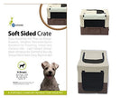 Unleashed Soft Sided Retreat Kennel For Dogs (Large)
