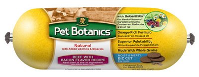 Cardinal 77306-3 Aliments roulés de bœuf et de bacon pour le chien 6 lb