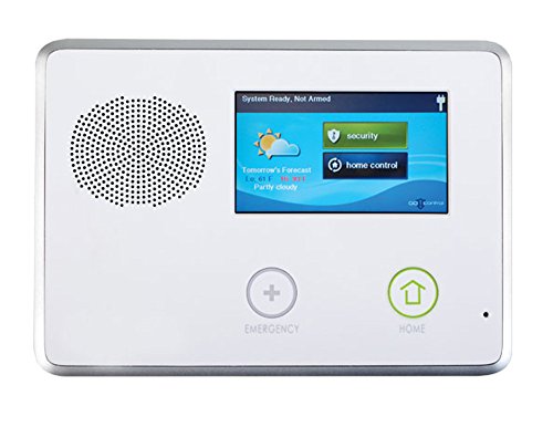 2gig CP21-345E GC2 Security and Home Automation Wireless Alarm Control Panel with Color Touch Screen Display