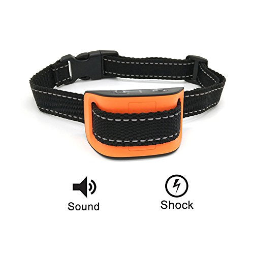 Collier anti-écorce Everteco avec vibration, col d'écorce de chien, pas de col écork, collier de chien en toute sécurité, col de contrôle de l'écorce pour petits chiens de grande taille de grande taille