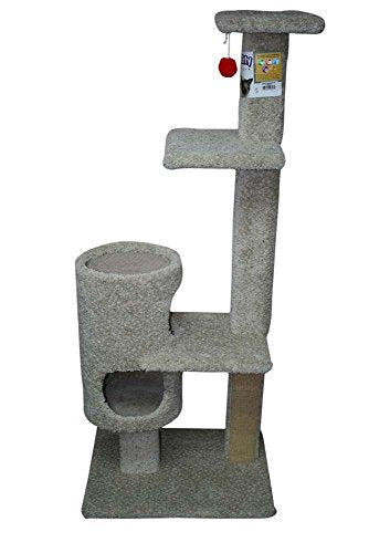 North American Pet 49846 Post Fun House With Toy