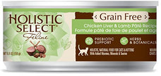 Sélection holistique Sélectionner le foie de poulet gratuit / assiette d'agneau pour chat
