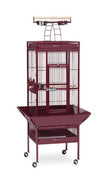 Produits pour animaux de compagnie Prévue 3151red en fer forgé de sélection Cage (Garnet Red, 18x18x57in)