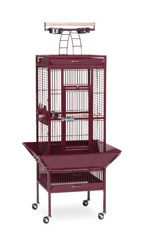 Produits pour animaux de compagnie Prévue 3152red Wroyd Fer Select Cage (Garnet Red, 24x20x60in)