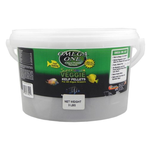 Omega One AA5875l couler la super couleur Veggie Kelp Pellets 3 lb