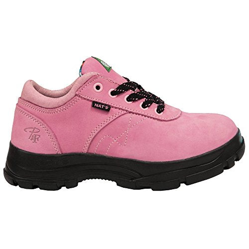 Pilote&Filles Working shoe laced (Pink, 6.5 inch)