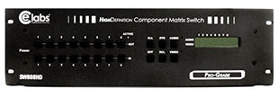 Cable Electronics SW808HD 8 x 8 Component HDTV Matrix Switcher with RCA Component Output