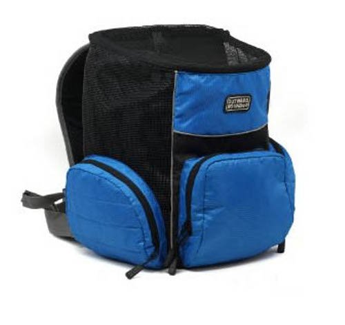 Outward Hound Backpack Carrier For Dog Blue (Small)
