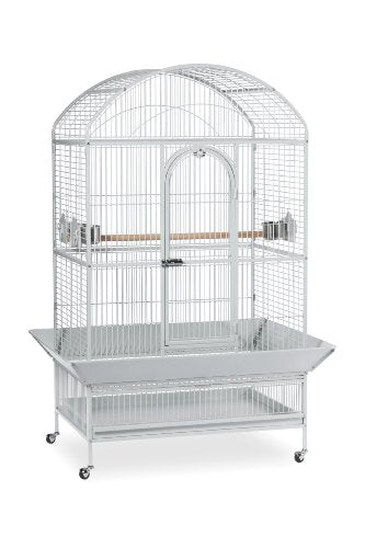 Prevue Pet Products Large Dometop Bird Cage, Pewter Hammertone