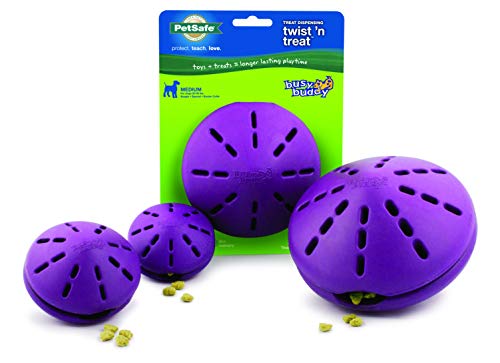 PetSafe Twist 'n Treat Dog Toy, Use with Food or Treats