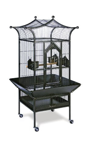 Prevue Pet Products Small Royalty Bird Cage, Black Hammertone
