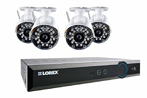 Lorex LH03081TC4W Eco Blackbox 3 Series 8-Channel Security Camera System with Weatherproof Wireless Cameras