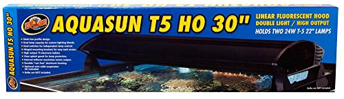Zoo Med AQUASUN T5 High Output Double Fluorescent Hood