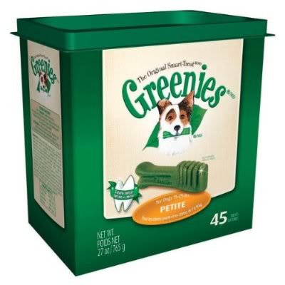 Greenies Dental Chews for Dogs, Petite Pack, 45 Chews