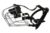 Angel Pet Supplies Miami Wire Cage & Leather Muzzle