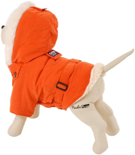 Petego Dogrich Italian Winter Dog Cabe, Orange, 18 pouces