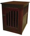 Dynamic Accents - Medium End Table Crate, Finish: Mahogany