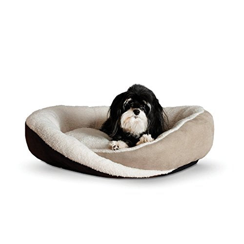 K&H Manufacturing 4971 Huggy Nest Tan/Carmel Large 36x30x8 Inch
