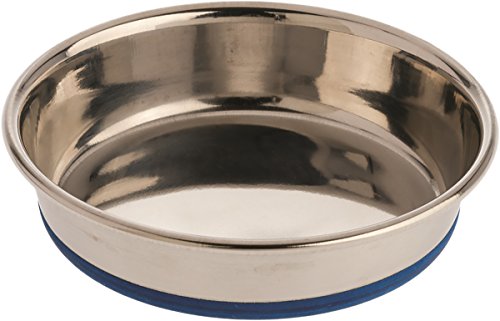 OurPets Durapet Stainless Steel Cat Dish, 0.75 cups