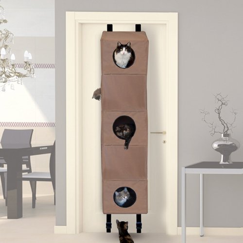 K&H Manufacturing Hanging Cat Condo Tan (Large)
