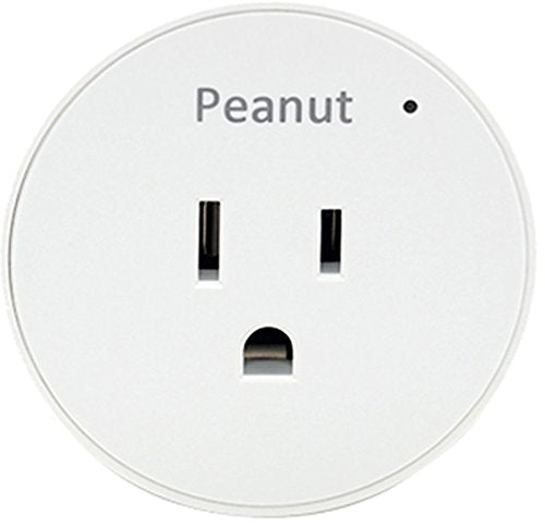 Securifi PP-WHT-CA Peanut Plug 1 Minute Setup, Remotely Control Lights Appliances Using iOS/Android Apps and Browser Interface