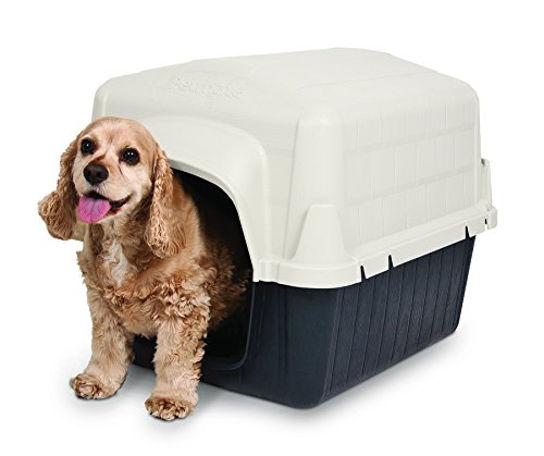 Petmate Barn Home 3 Dog House, 15-25-Pounds