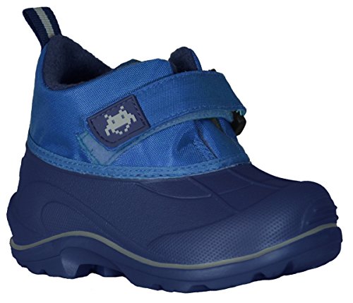 Naturmania Nat's SM1341 Lined Mid Boots With Eva Sole (Blue Pixel, 2)