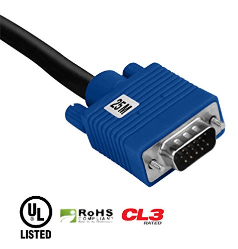 Element ele3025m 25 mètres VGA Cable - bleu