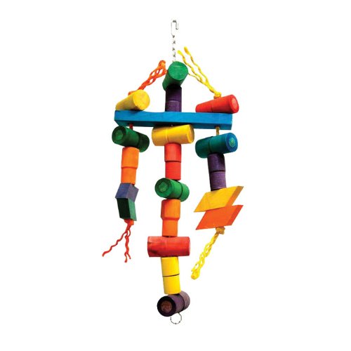 ZOO MAX DUS622 T-Mammoth 28in HT x 11in W Large Bird Toy