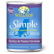 Bien-être 89490 Aliments simples de dinde et de pomme de terre 12/12,5 oz