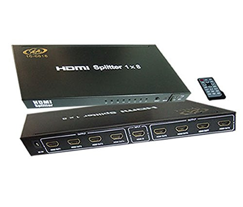 AA Electronics 16-6808 1 in 8 Out Video HDMI Splitter Switch