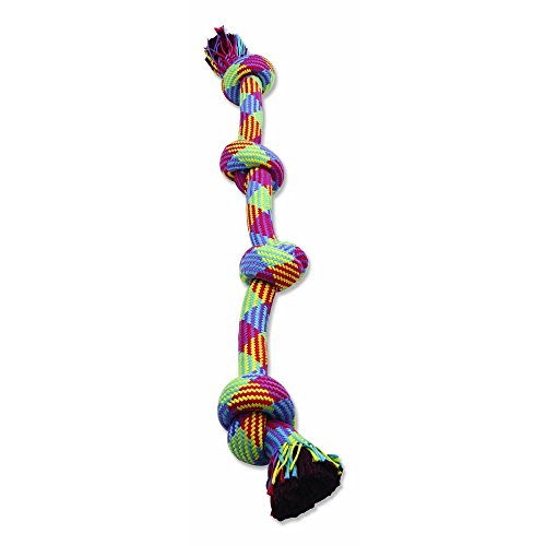 Mammoth Pet DD3577 Flossy Braidys 4 Knot Rope Tug Colossal 34inch