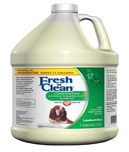 Fresh 'N Clean Lambert Kay Oatmeal n Baking Soda Pet Shampooing, 1 gallon