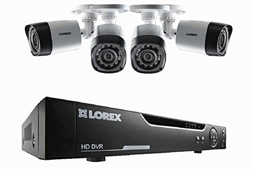 Lorex LHV10041TC4 4 Channel Series Security DVR system with 720p HD Cameras
