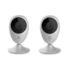 Ezviz Mini O 720p à 2 voies Talk Indoor Mini Camera Wi-Fi avec vision nocturne (2-pack) - blanc