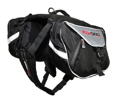 EzyDog Summit BackPack Black and Charcoal