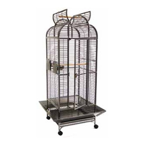 Trupet BB2491 BEAKS Jouez à la cage de plancher du perroquet avec des bouts 31,5x31.5x67 pouces