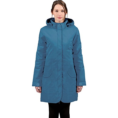 Naturmania Alizã © e 44618 Veste karine de 36 pouces pour femmes (océan, X-plus)