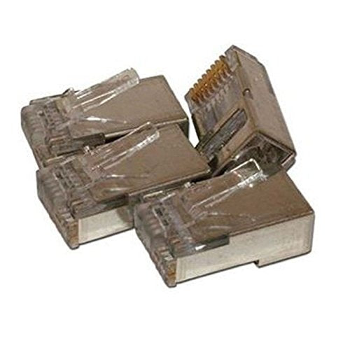 Shireen CON-RJ45-S-100 SmartFeed CAT5e RJ45 Shielded Connector Pack of 100