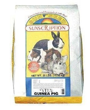 Sun Seed 13043 Vita Guinea Pig Food 25 Lb