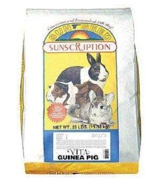 Sun Seed 13043 Vita Guinée Pig Food 25 lb