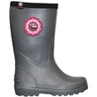 Pilote & remplie Eva Rain Boot pour les femmes (gris du charbon de bois, moyen 7-8)