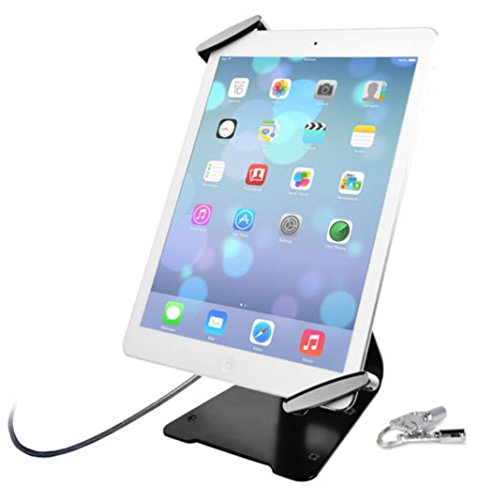 CTA Digital Pad-Uatgs Universal Antift-Theft Security GRIP HAPPORD avec stand pour iPad et tablettes
