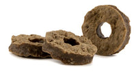 PetSafe Busy Buddy Ultra-Thick Natural Rawhide Dog Treat Refill Rings, Replacement Treats for PetSafe Busy Buddy Ultra Treat Ring Holding Toys