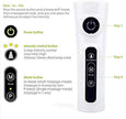 Masseur de jambe Mollage de la jambe de compression de l'air pour la circulation de pied de base de veau et batterie rechargeable Batterie 3 Intensités 2 Modes 6 Scénarios d'expérience
