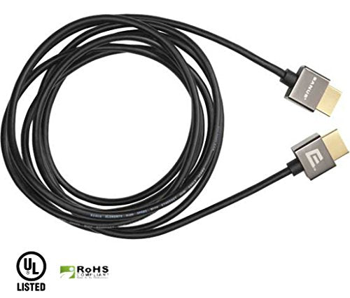 Sanus AELM4308 Super Slim High Speed HDMI Cable with Ethernet 8 ft