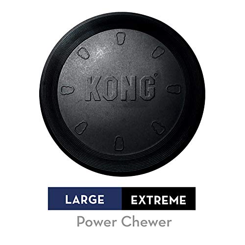 Kong Flyer - Jouet de chien disque volant en caoutchouc durable - pour les gros chiens